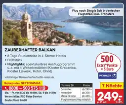 Netto Marken-Discount Rsd reise service deutschland gmbh zauberhafter balkan Angebot