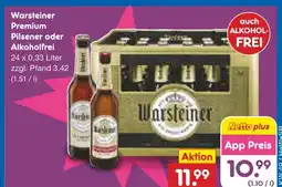 Netto Marken-Discount Warsteiner premium pilsener Angebot