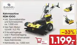 Netto Marken-Discount Bamato kehrmaschine kem-1000 Angebot