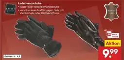 Netto Marken-Discount Spirit lederhandschuhe Angebot