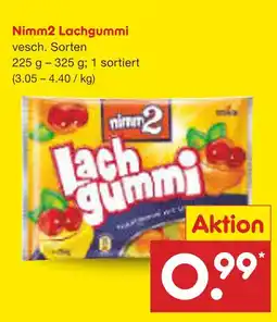 Netto Marken-Discount Nimm2 lachgummi Angebot