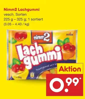 Netto Marken-Discount Nimm2 lachgummi Angebot
