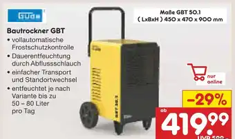 Netto Marken-Discount Sturm bautrockner gbt Angebot