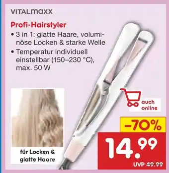 Netto Marken-Discount Vitalmaxx profi-hairstyler Angebot