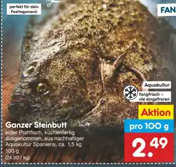 Netto Marken-Discount Ganzer steinbutt Angebot