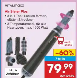 Netto Marken-Discount Vitalmaxx air styler plus Angebot