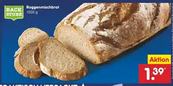 Netto Marken-Discount Backstube roggenmischbrot Angebot