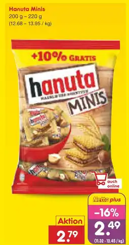 Netto Marken-Discount Hanuta minis Angebot