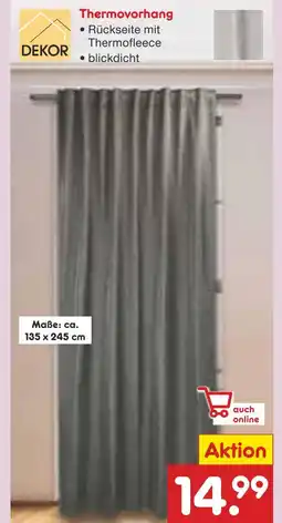 Netto Marken-Discount Dekor thermovorhang Angebot