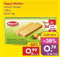 Netto Marken-Discount Napoli waffeln Angebot