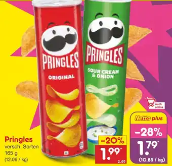 Netto Marken-Discount Pringles chips Angebot