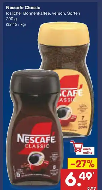 Netto Marken-Discount Nescafe classic Angebot