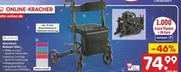 Netto Marken-Discount Juskys aluminium rollator vital Angebot