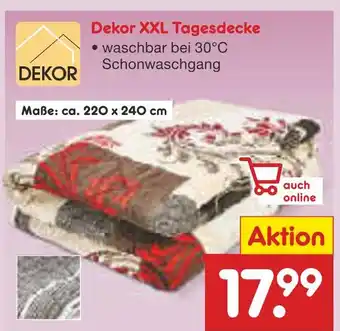 Netto Marken-Discount Dekor xxl tagesdecke Angebot