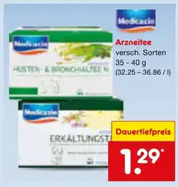 Netto Marken-Discount Arzneitee Angebot