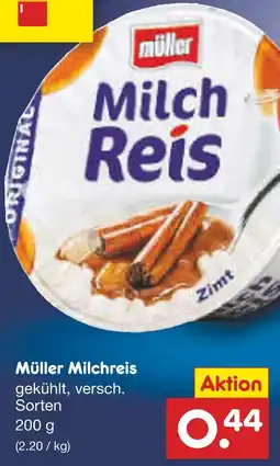 Netto Marken-Discount Müller milchreis Angebot