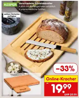 Netto Marken-Discount Kesper schneidebretter Angebot
