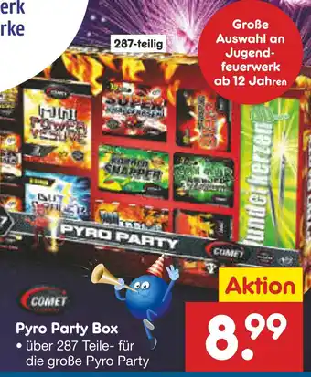 Netto Marken-Discount Comet pyro party box Angebot
