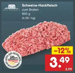 Netto Marken-Discount Gut ponholz schweine-hackfleisch Angebot