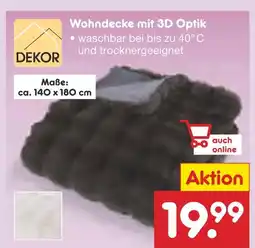 Netto Marken-Discount Dekor wohndecke mit 3d optik Angebot