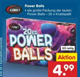 Netto Marken-Discount Comet power balls Angebot