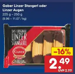 Netto Marken-Discount Gaber linzer stangerl Angebot