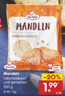 Netto Marken-Discount Backfee mandeln Angebot