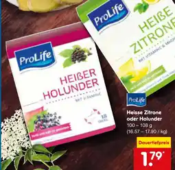 Netto Marken-Discount Prolife heiße zitrone Angebot