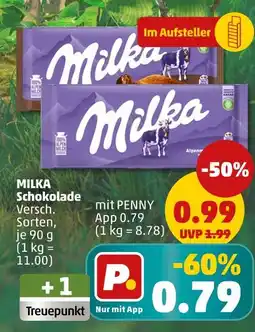 PENNY Milka schokolade Angebot