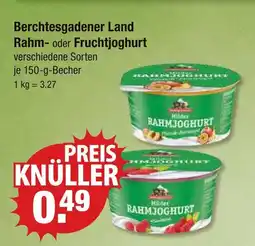 V Markt Berchtesgadener land rahmjoghurt Angebot