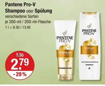 V Markt Pantene pro-v shampoo Angebot