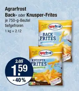 V Markt Agrarfrost back-frites Angebot