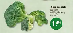 V Markt Bio broccoli Angebot