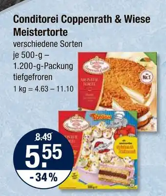 V Markt Coppenrath & wiese meistertorte Angebot
