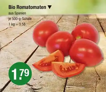 V Markt Bio romatomaten Angebot