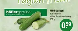 V Markt Höflergemüse mini gurken Angebot