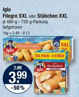 V Markt Iglo filegro xxl Angebot