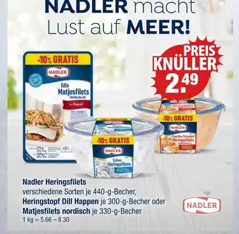 V Markt Nadler edle matjesfilets Angebot