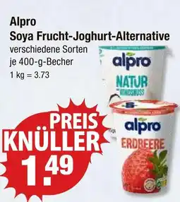 V Markt Alpro soya frucht-joghurt-alternative erdbeere Angebot