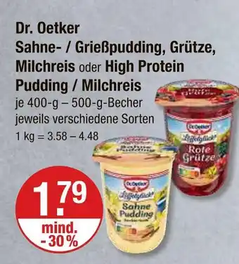 V Markt Dr. oetker sahne-pudding Angebot