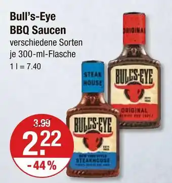 V Markt Bull’s-eye steakhouse Angebot