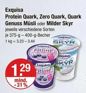 V Markt Exquisa protein quark Angebot