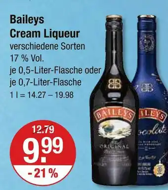 V Markt Baileys cream liqueur original Angebot