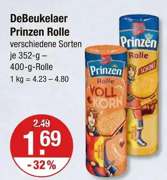 V Markt Debeukelaer prinzen rolle vollkorn Angebot