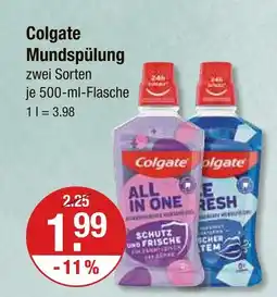 V Markt Colgate all in one Angebot