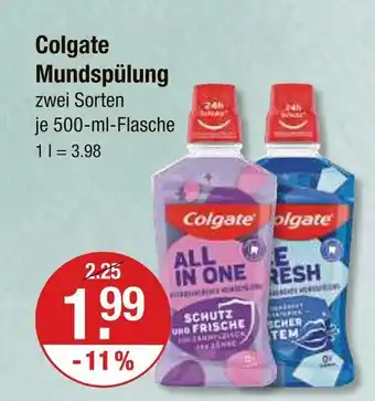 V Markt Colgate all in one Angebot