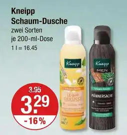 V Markt Kneipp schaum-dusche glückliche auszeit Angebot