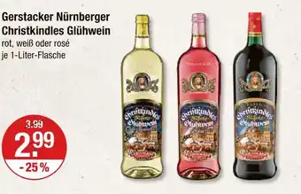 V Markt Gerstacker nürnberger christkindles glühwein rot Angebot