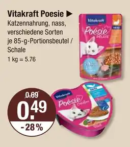 V Markt Vitakraft poesie portionsbeutel Angebot