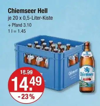 V Markt Chiemseer hell Angebot